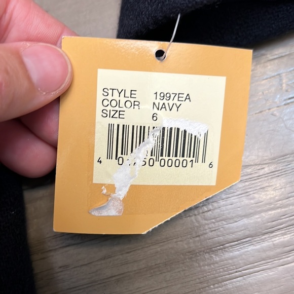 ETIENNE AIGNER WOOL NAVY BLUE BLAZER 6 - Picture 13 of 16